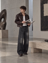 SABRE Straight-Leg Jeans