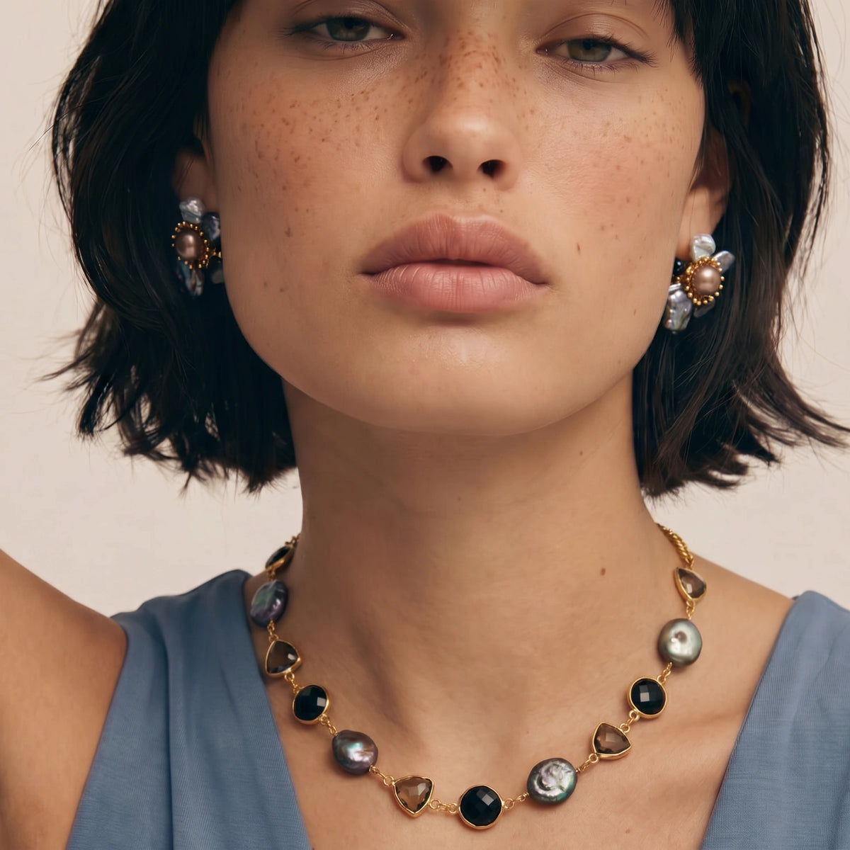 Midnight Bloom Earrings — view 4