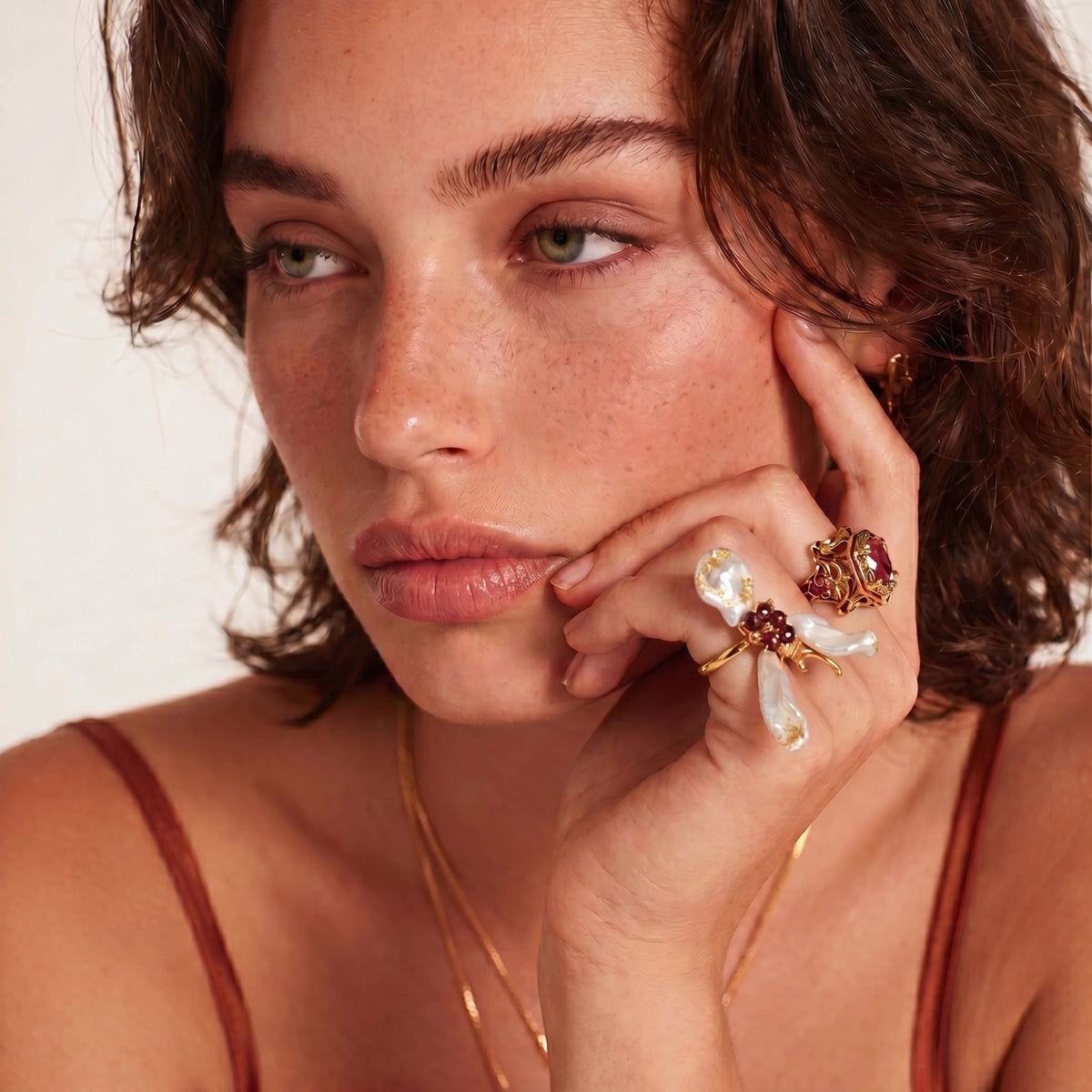 Baroque Sculpture Ring — view 3