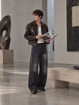 SABRE Straight-Leg Jeans